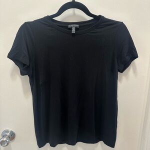 Eileen Fisher Black Short Sleeve Tee